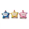 Creative cartoon keychain decoration in the shape of colorful star monsters Item Picture